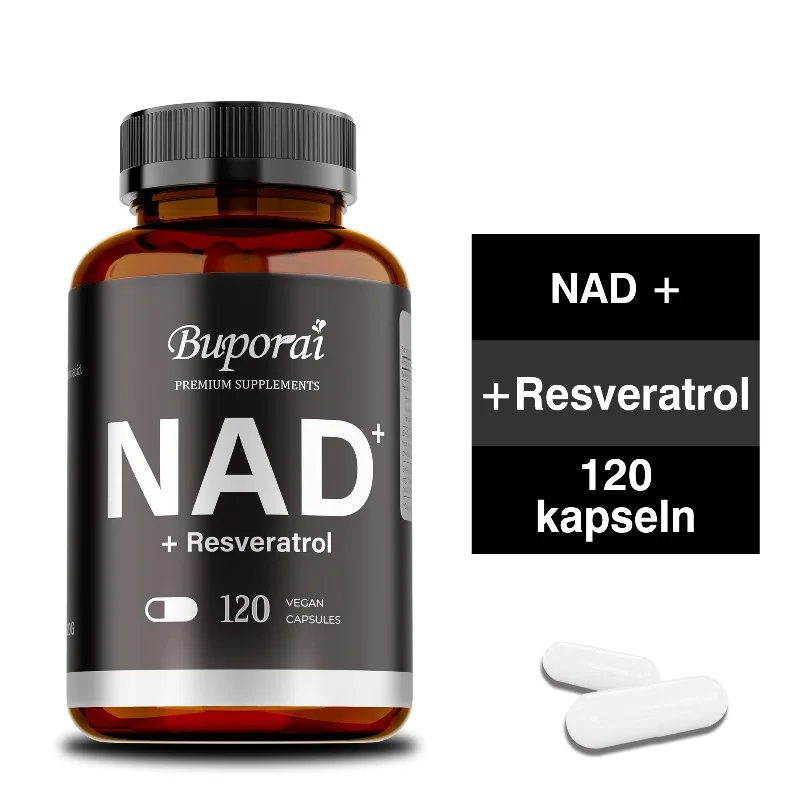 

NAD+ Supplements - Anti-aging, Promotes Cell and Skin Health, Increase Skin Elasticity, Support Brain Function, Boost Energy