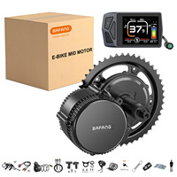 BAFANG 500W 750W Motor Kit BBS02B Electrical Bike Mid Motor Drive Conversion Kits Ebike Engine EKD01 DPC18 P860ML LCD Display