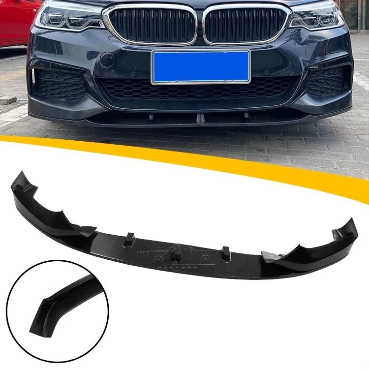 

Auto Tuning Car Bumpers Carbon Fiber Look Plastic 2 Parts MP Style Front Lip Splitter for 5 Series G30 G31 2018-2020