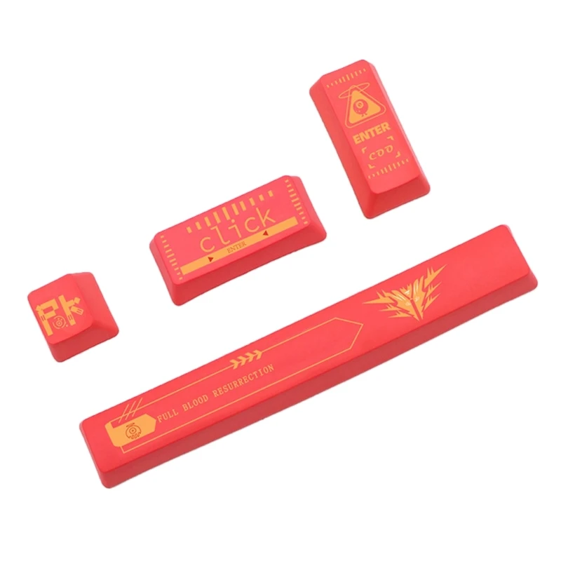 Dye-subbed PBT 4 Keycaps Keycap, spatiebalk Keycap, Keycap Enter Keycap Slijtvaste KeyCap Aangepaste Keycap Drop Shipping