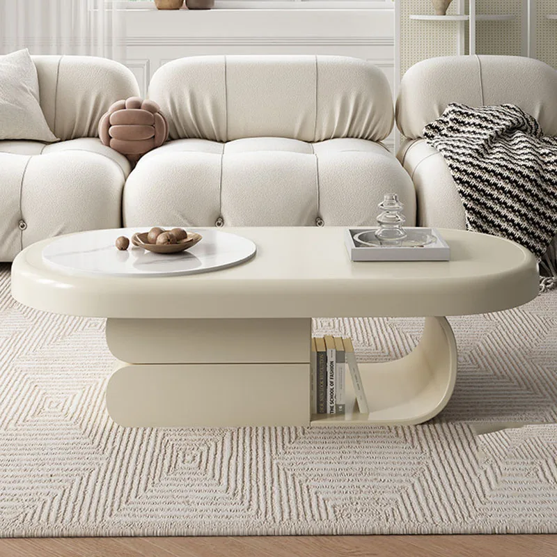 Modern Designer Coffee Table Decoration Living Room Simple Aesthetic Coffee Table Minimalist Center Mesa Auxiliar Home Furniture