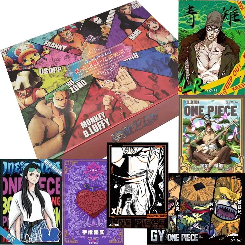 High Score Adventure Anime One Piece Collection Card Cartoon Protagonist Peripheral Creative Cards Decorative Toys Perfect Gifts