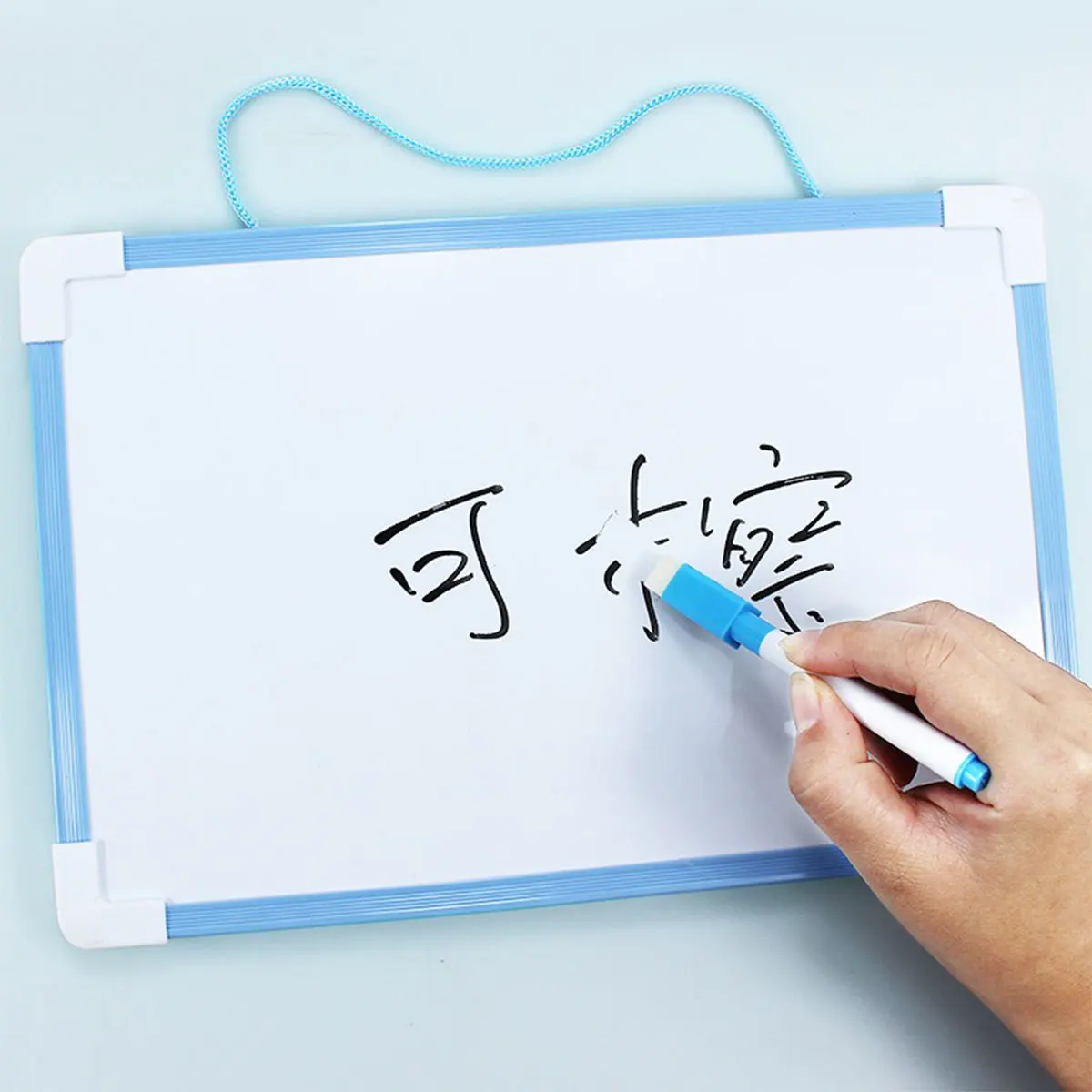 Magnetisch dubbelzijdig whiteboard voor schrijven Uitwisbare kindertekening Graffiti Kantoornotities Droog uitwisbaar hangend prikbord