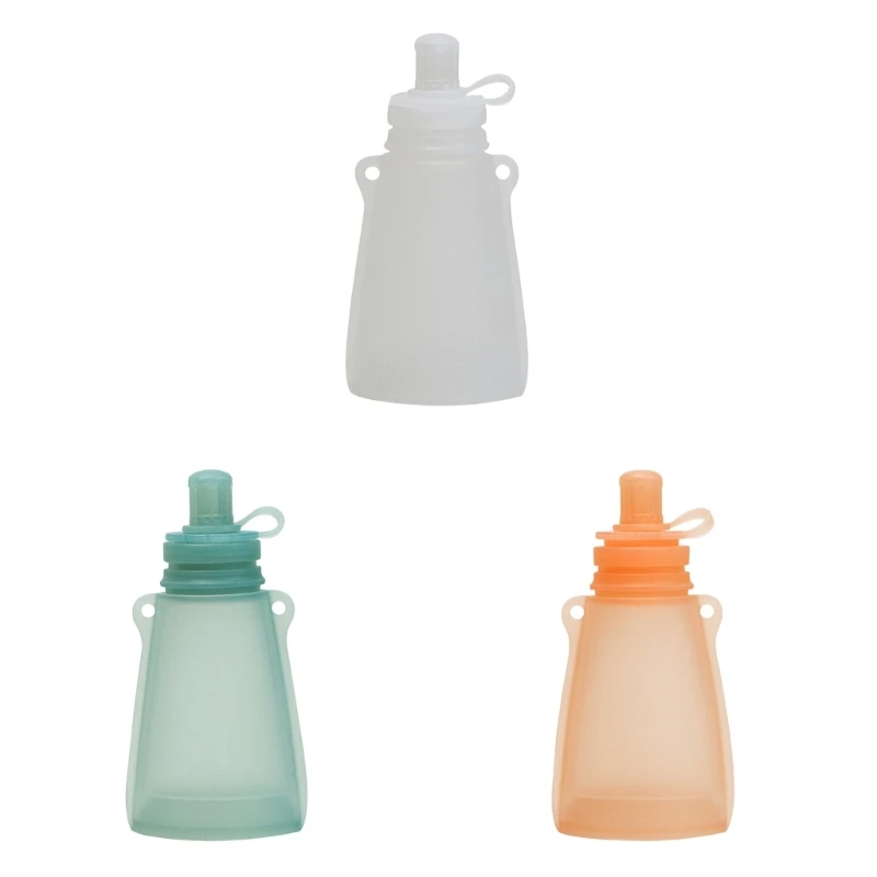 Infants Baby Complementary Filling Device Baby Puree Bag Dispenser Case