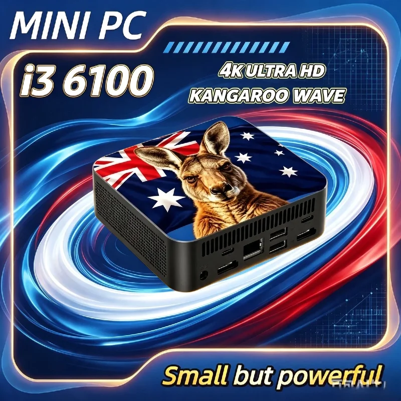 Home Office Australia - Mini PC Compacto Intel Core i3‑6100