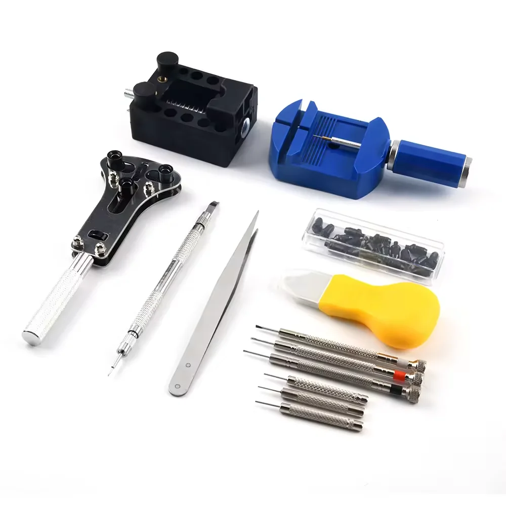 spring bar press watch back screwdriver watch repair tool kit multi-function 13pcs