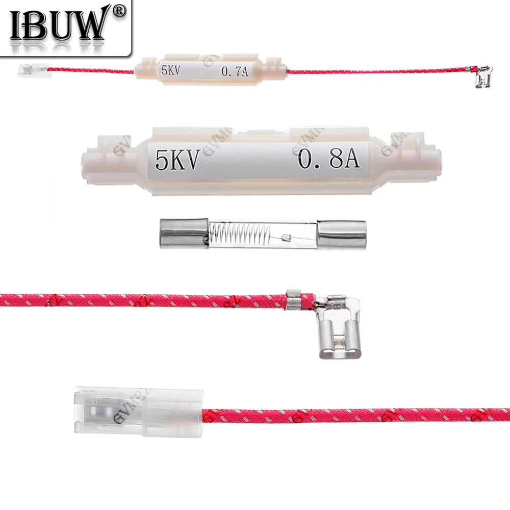 5KV 850mA 0.85A 900mA  High Voltage Fuse for Microwave Ovens Universal Fuse Holder Microwave Ovens Par 0.8A 0.75A  0.9A 800mA