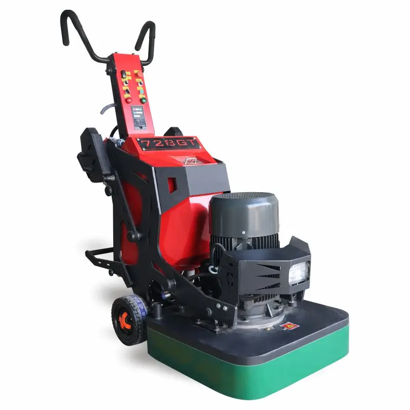 380v/15kw Concrete Floor Grinder With Vacuum Floor Polisher 728 Type Variable Frequency Concrete Floor Grinding Machine