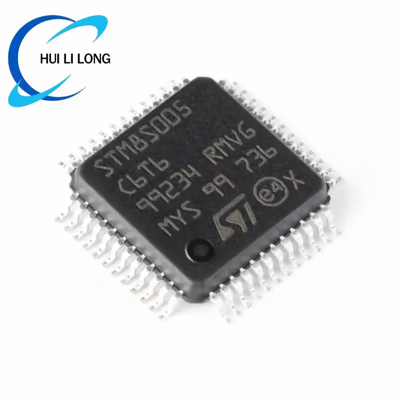 STM8S005C6T6 STM8S005 STM8 S005C6 STM8S 005C6T6 LQFP-48 16MHz 32KB Flash 8bit Microcontroller MCU IC Controller Chip Original