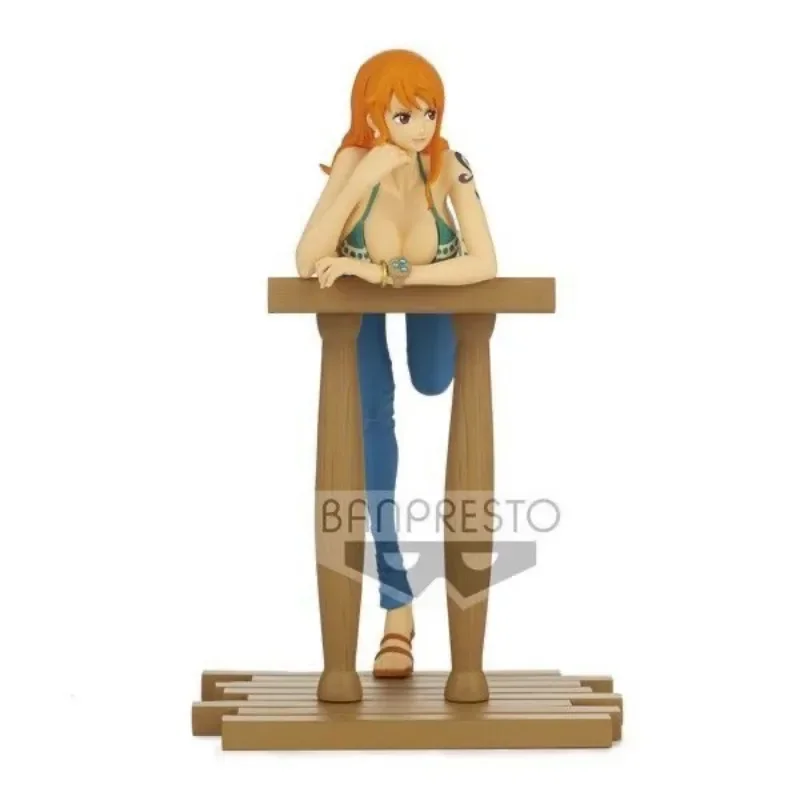 الأصلي بانداي قطعة واحدة نامي أنيمي عمل أرقام جمع الحلي الشكل اللعب هدية عيد ميلاد PVC 16 سنتيمتر