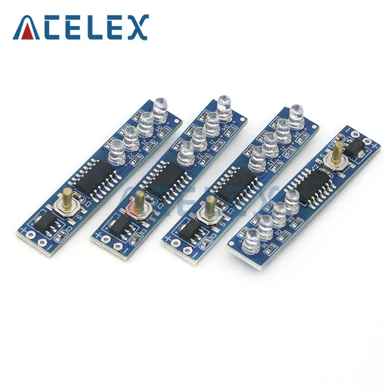 1S 2S 3S 4S Single 3.7V 18650 Lithium Battery Capacity Indicator Module Percent Power Level Tester LED display board