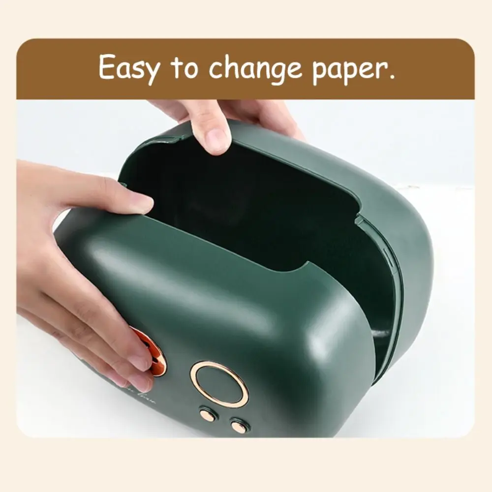 Wet Wipes Decoration Paper Holder Storage Napkin Case Desktop Retro Radio Model Vintage Dispenser Organizer Ornament Tissue Box