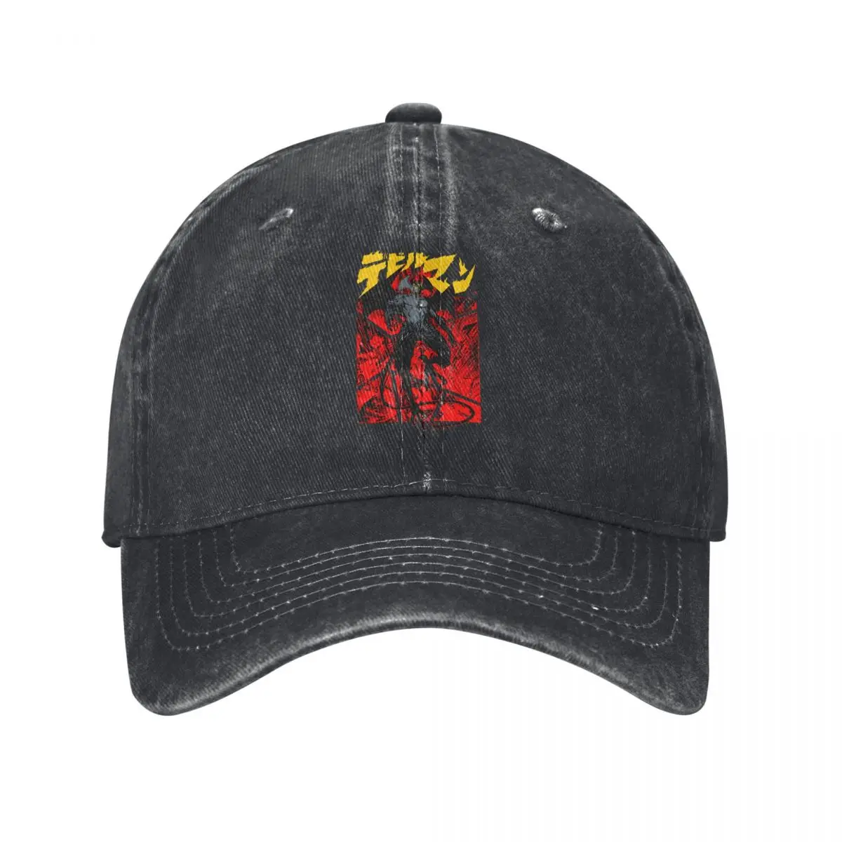 Washed Men's Baseball Cap Comic Trucker Snapback Caps Dad Hat Devilman Golf Hats tops fugees graphic gorras Hat official-website