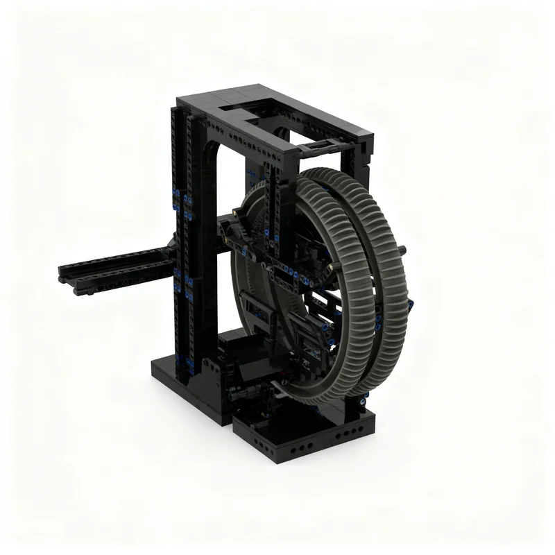 911 peças MOC Blocos de Construção Técnicos Modelo de Roda Flutuante Hailfire Brinquedos de Construção Presentes de Natal Ideia Criativa DIY Educação