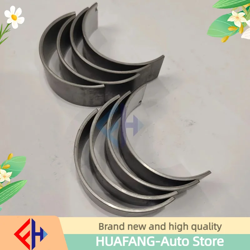 +0.5 Thicken Parts Connecting Rod Bearing Kit 8 pcs 67103-01160 for SSANGYONG REXTON KORANDO SPORTS 6710301160 D20DTF D22DTF