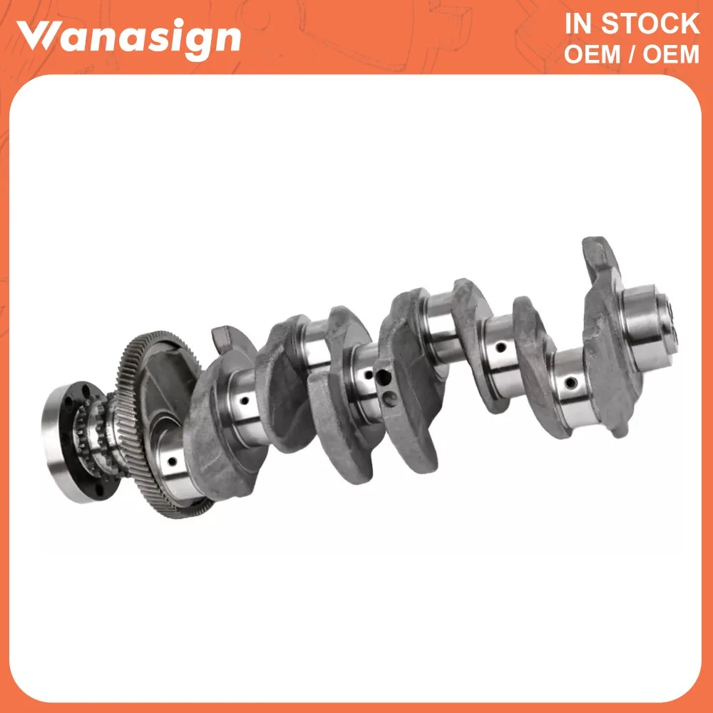 العمود المرفقي للمحرك مع الأسنان المناسب 2.0 لسيارات BMW X1 X3 116D 118D 120D 318d 320d 520d N47 N47D20D 2.0L ديزل 2004-2015 11217803479