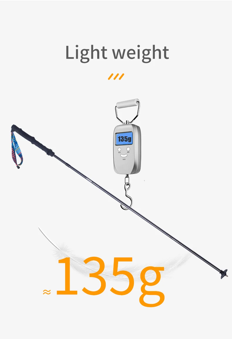 2pcs AONIJIE New Folding Outdoor Quick Lock Hiking Pole Walking Stick 105cm 115cm Trekking Pole For Height 155cm to 175cm