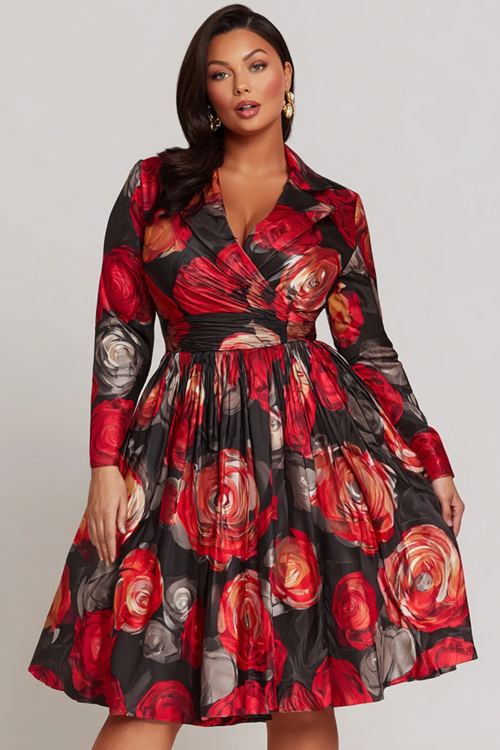 

Plus Size Wedding White Elegant One Shoulder Strappy 3D Maxi Dresses