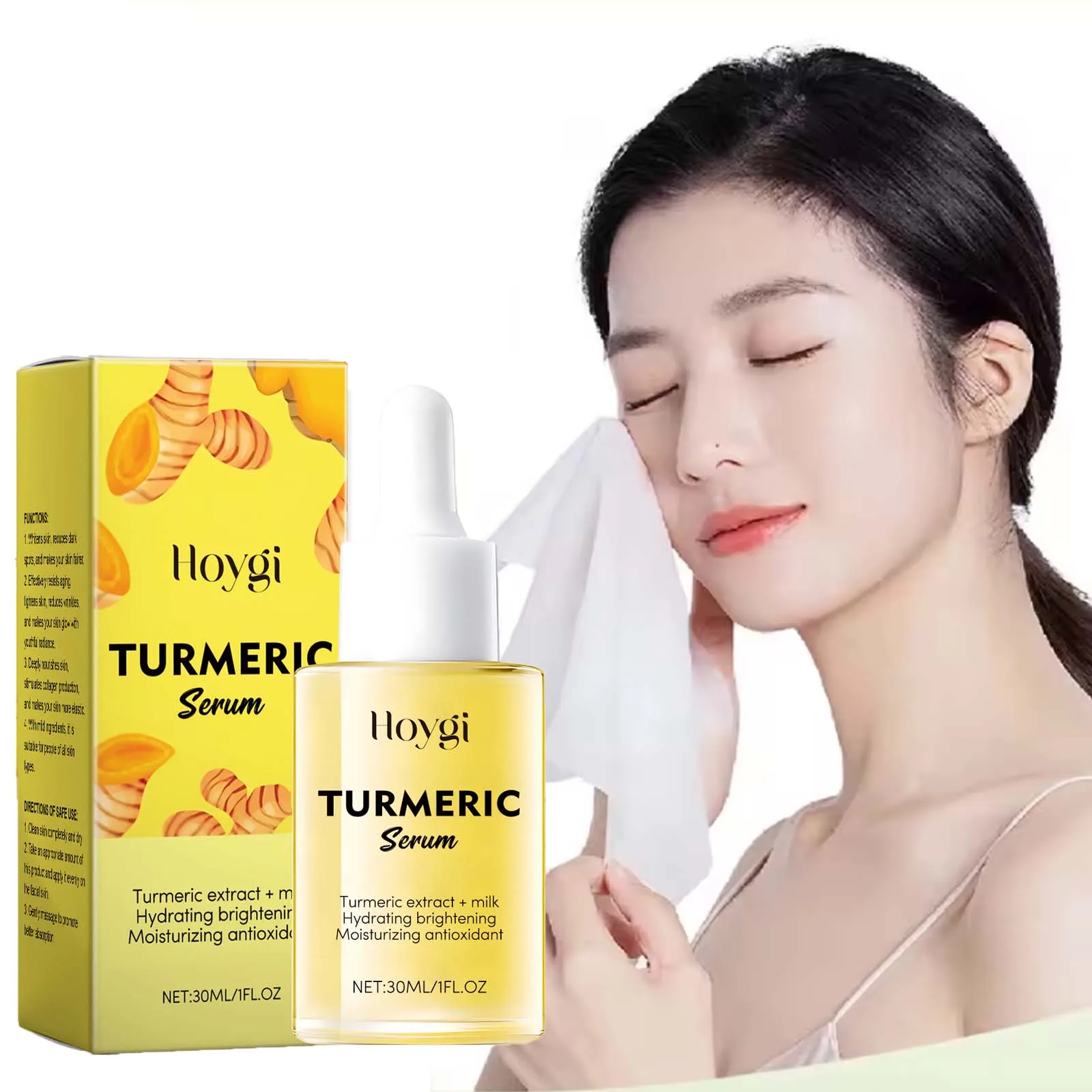 

Сыворотка с куркумой, укрепляющая, осветляющая кожу лица, восстанавливающая, увлажняющая, гладкая, ровная тон кожи, молодежная повседневная эссенция для ухода за кожей