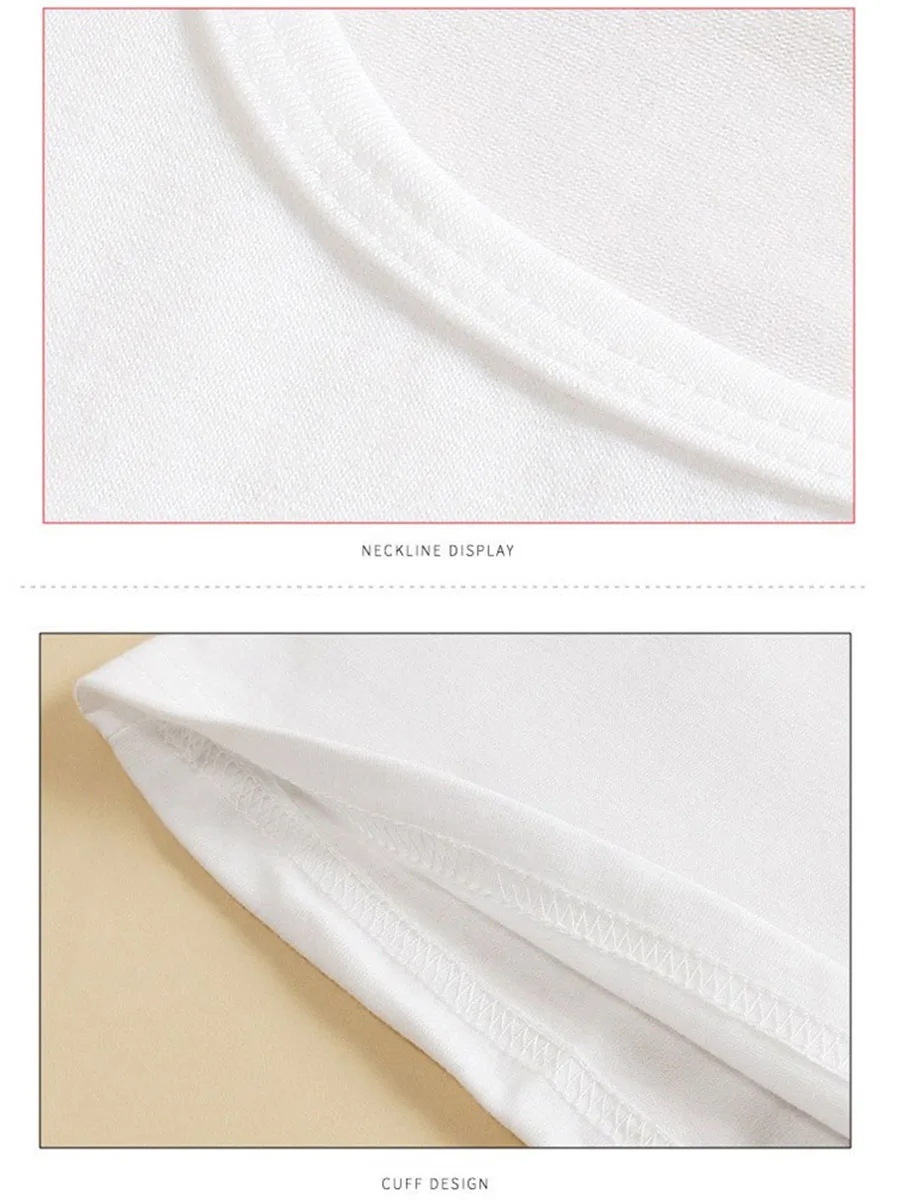 Camiseta de poliéster transpirable de verano para mujer con cuello redondo letras estampadas mangas cortas estilo casual holgado