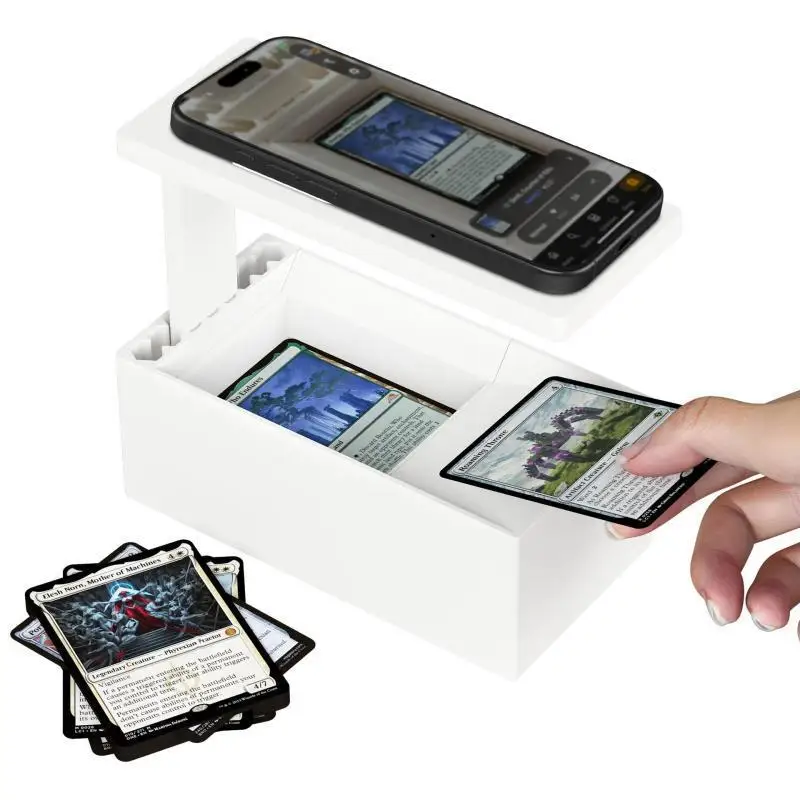 

Card Scanner Stand for MTG Scanstand for Trading Cards Quickly Scan Universal Compact Card Price Scanner Holder for Magic PTCG