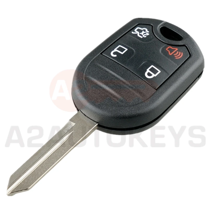 A2AUTOKEYS CWTWB1U793 4 Buttons 315/433 MHZ 4D63 Chip Remote Car Key For Ford Flex Explorer Taurus 2012 2013 2014 2015 2016 2017