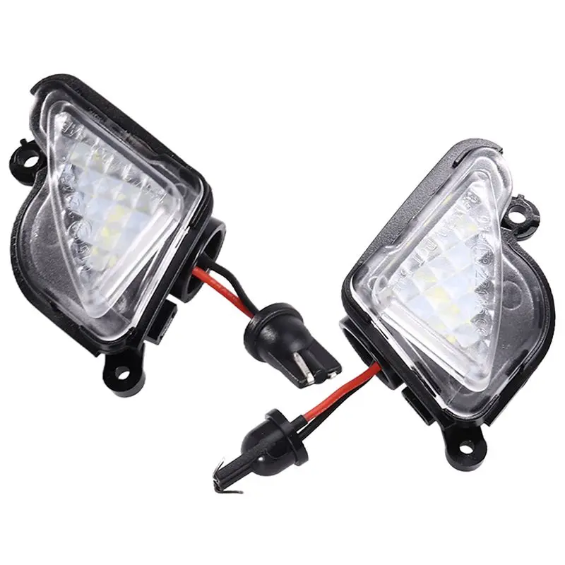 Car Rearview Mirror Welcome Light LED Rearview Mirror Lower Light For Skoda Superb MK2 3 Octavia 2 3