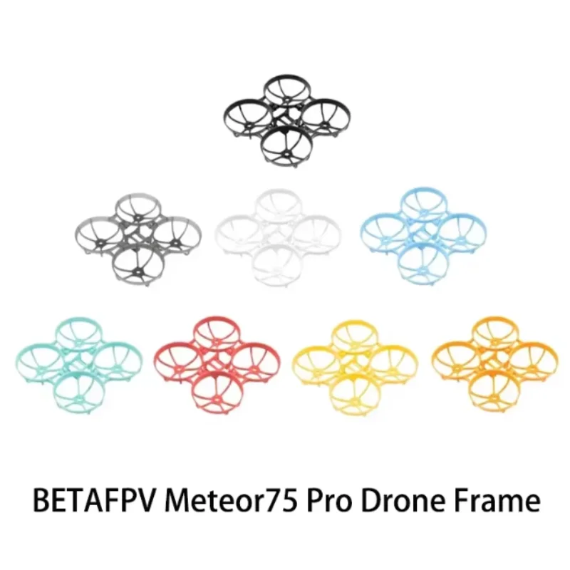 Meteor75 Pro FPV Drohnen-Rahmen-Kit 1S Micro Brushless Whoop Meteor 75 FPV Racing RC Drohnen-Quadcopter-Rahmen