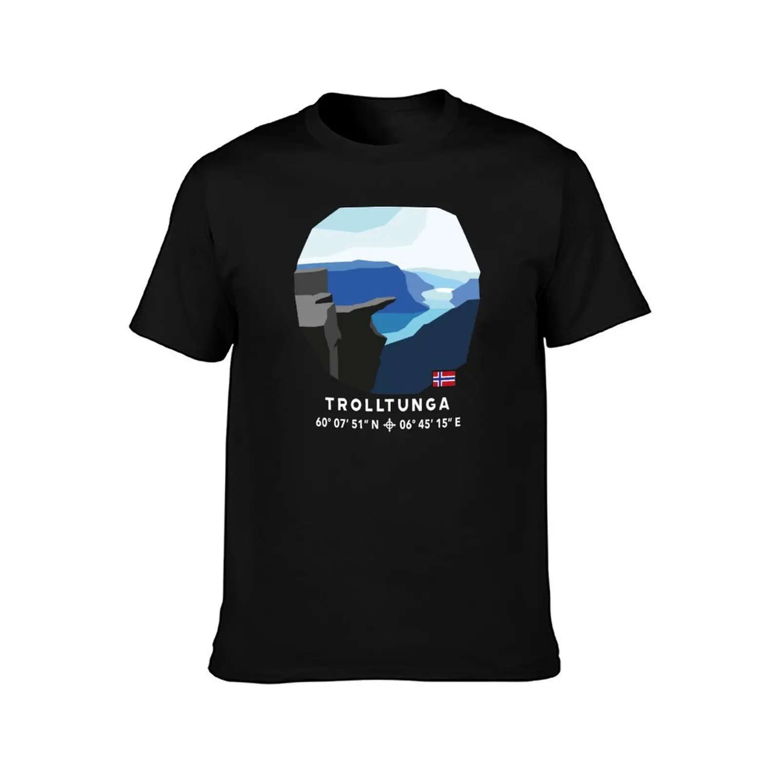 Trolltunga Ullensvang Ringedalsvatnet Norge Norway T-Shirt vintage t shirts animal prinfor boys mens funny t shirts