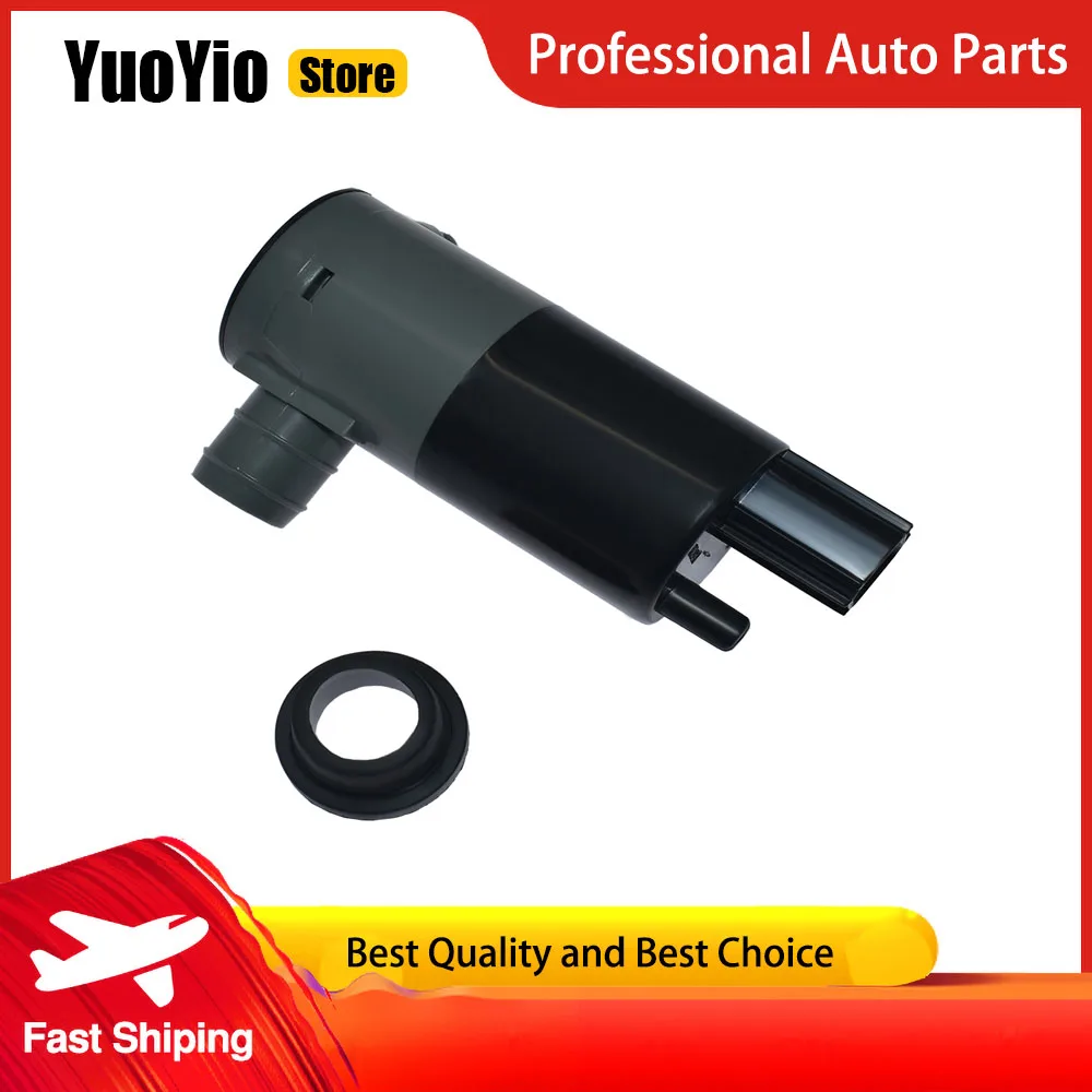 YuoYio 1Pcs Washer Pump 8A69-17K624-AA For Ford Police Interceptor Sedan Fiesta Taurus Fusion For Lincoln MKS For Mercury Sable