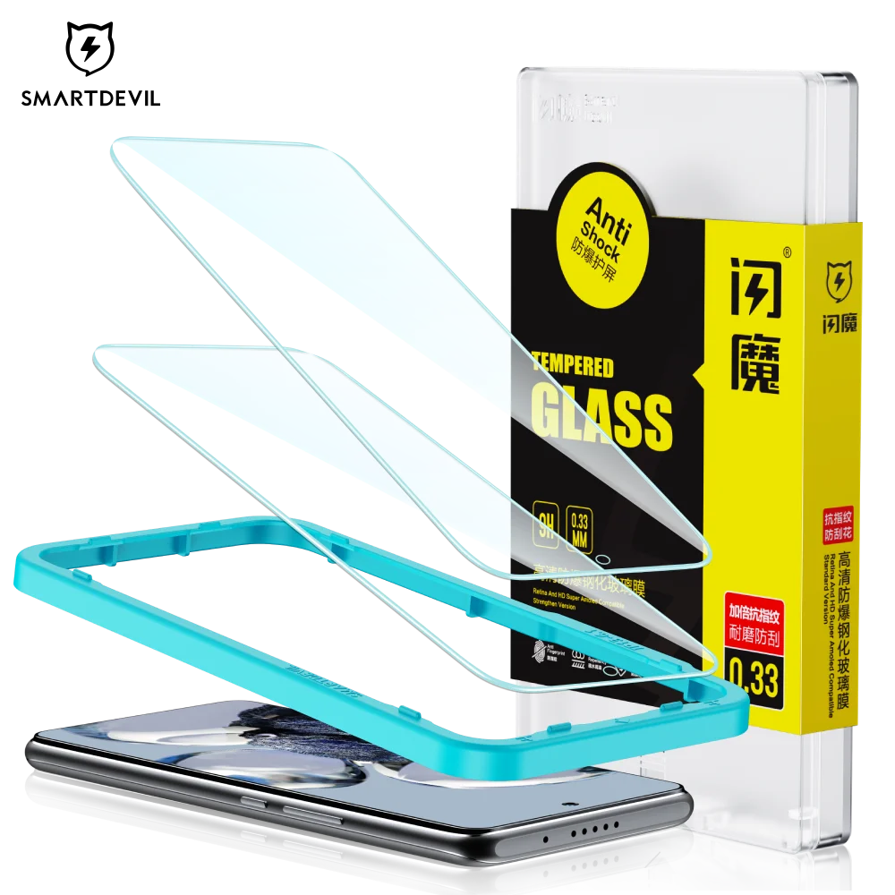 SmartDevil HD Tempered Glass For Xiaomi mi 13T 12T Pro Glass For Xiaomi mi 11T Screen Protector Easy Install With Repair Liquid