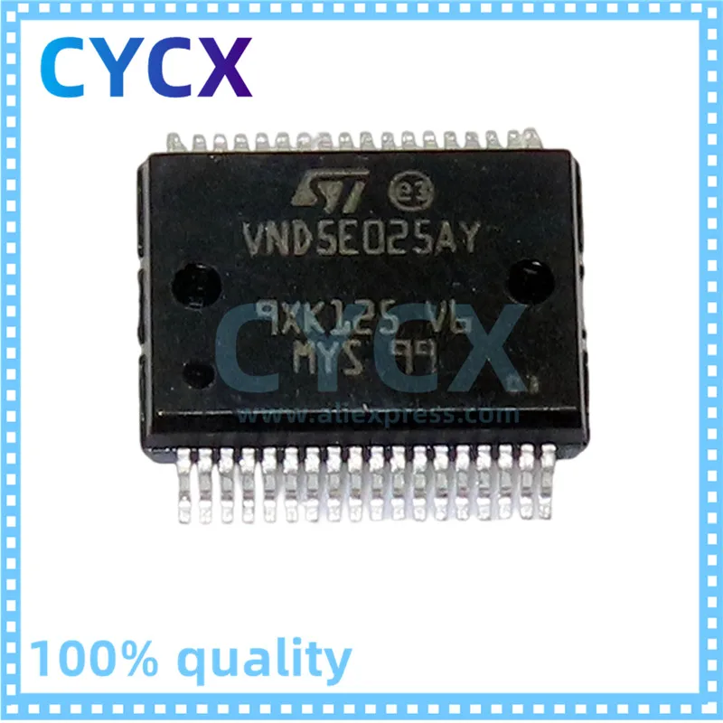 

VND5E025AY VND5E025BK VND5E025MK VND5E050AC VND5E050MC VND5T050AK Microcontroller Chip Integrated IC New Original Stock