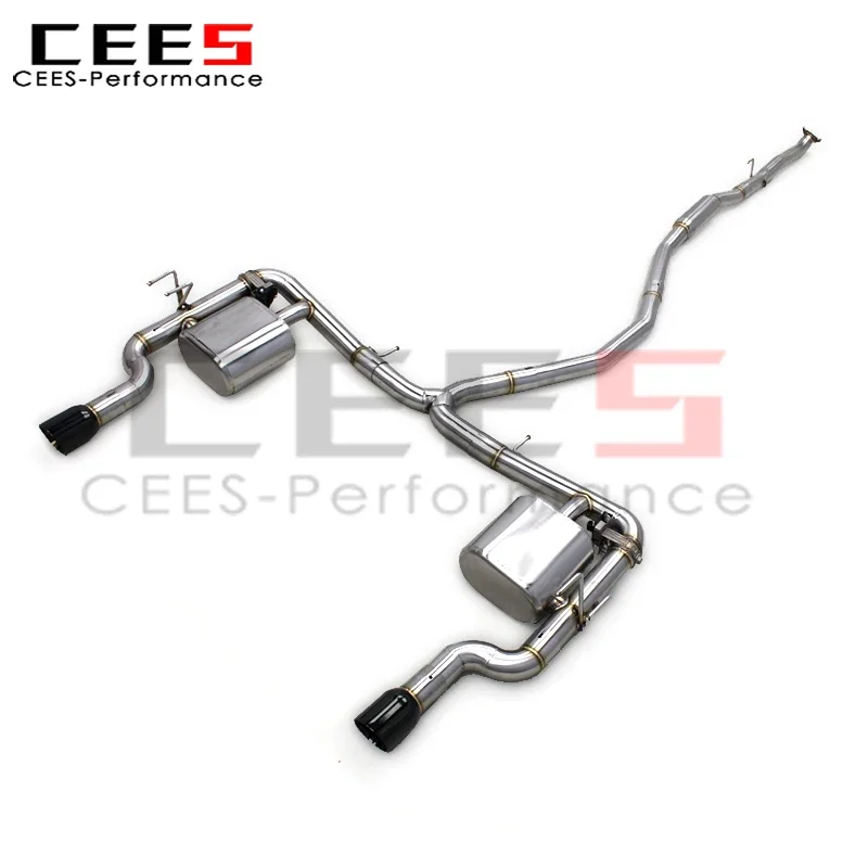 

CEES Performance Stainless Steel Cat-Back Exhaust System with Valvetronic for 2016-2023 Honda Civic 1.5T Enhanced Sound