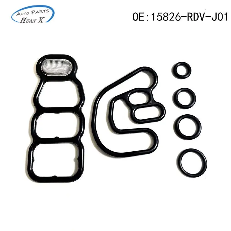 

5sets 15826-RDV-J01 VTEC Solenoid Valve Gasket Valve Core Filter Gasket Kit for HONDA ACCORD ODYSSEY PILOT