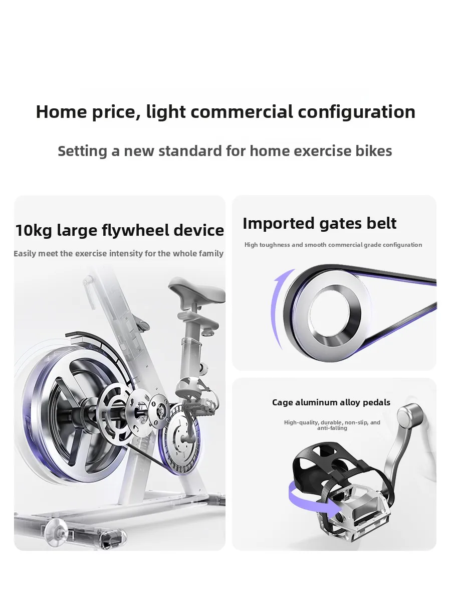 Smart Spinning Bike, Household Weight Loss, Sports Fitness Bike, Small Indoor Dedicated Mute