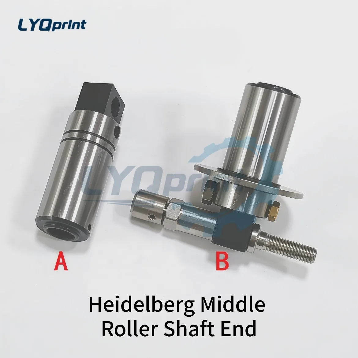 Heidelberg SM102 CD102 Bridge Roller Shaft Head Square Head Middle Roller Shaft End 41.010.418 Printing Press Parts