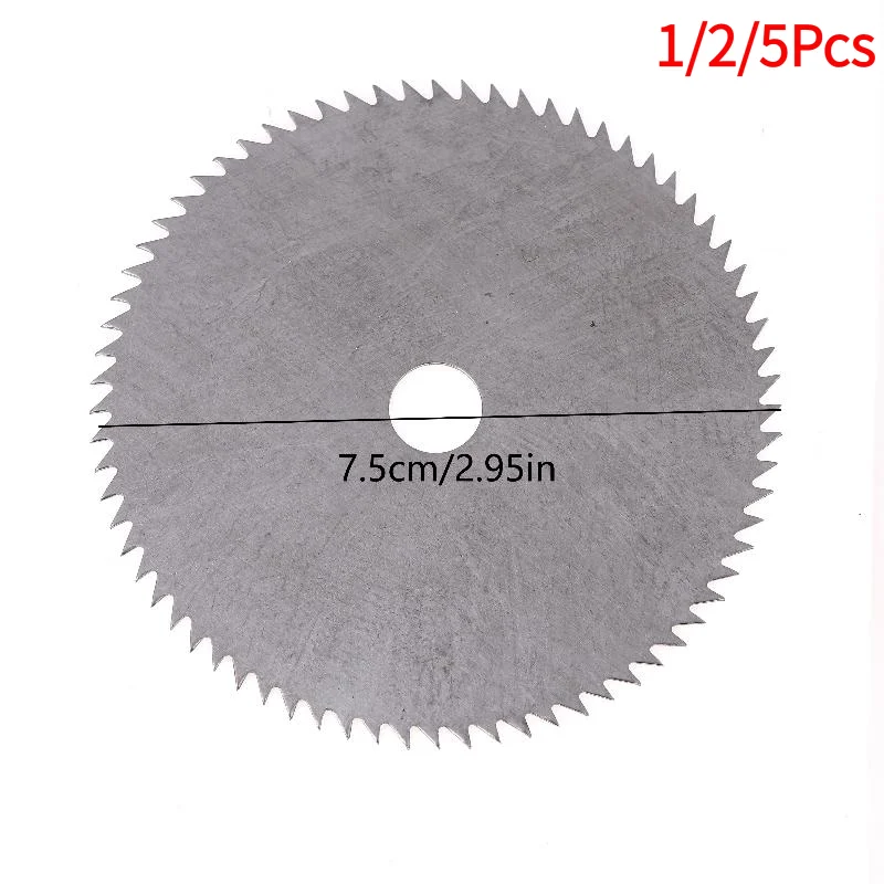 1/2/5Pcs 3 Inch Circular Saw Blade Woodworking Cutting Disc For Wood Metal Ceramic Tiles Cutting Power Tool Accessories.