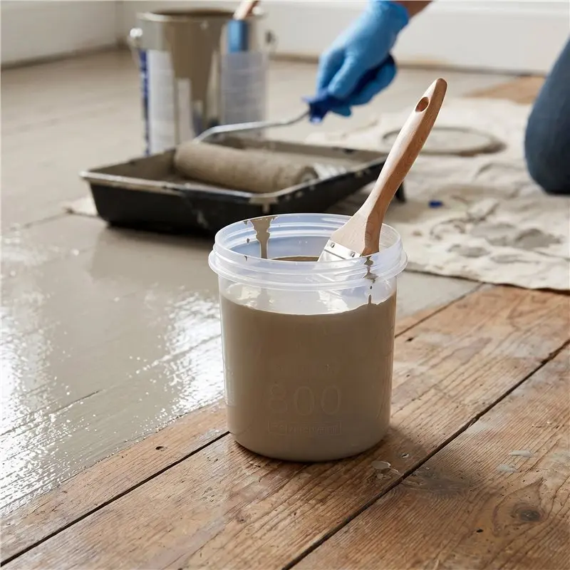 ABRW-8 Sets Paint Container Kit With Stainless Steel Mixing Ball Touch Up Paint Cups With Lids Paint Storage Containers Set (800