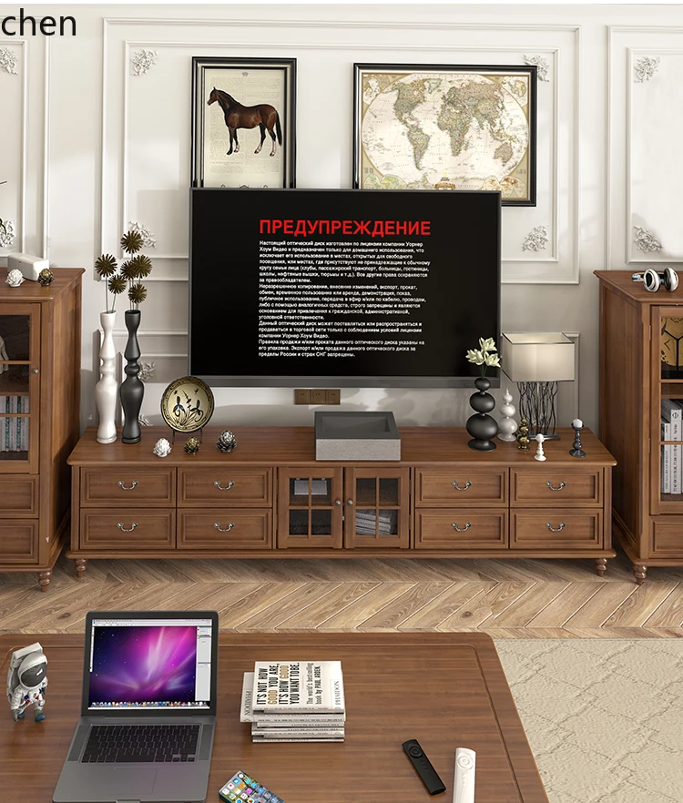 Yxy Solid Wood Livi… - image