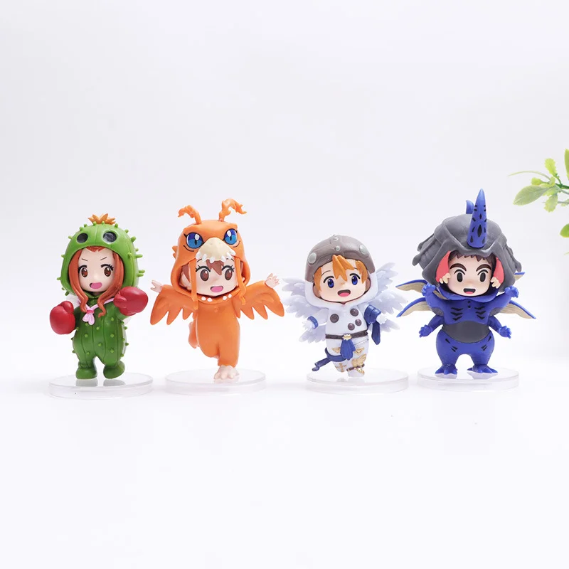 High Quality 8pcs/set Anime Digital Monster Digimon Cosplay Cute Action Figure Model Toys for Children