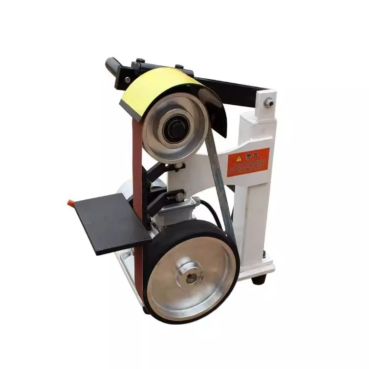 Electric sanding small belt grinding machine grinding machine flat grinding polishing vertical belt polishing machine