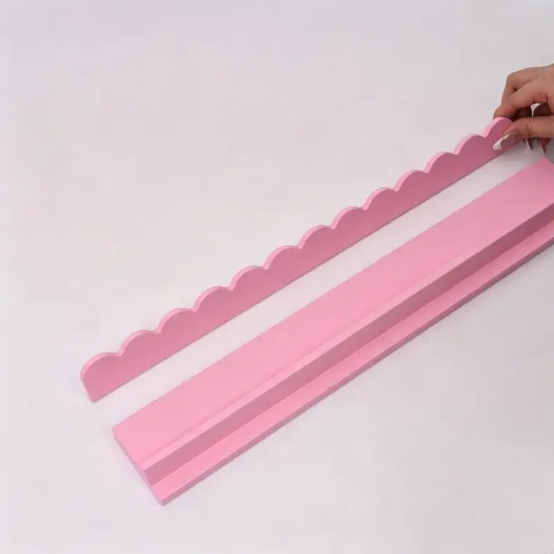 Pink 17 Inch Ergonomic Design Mahjong Tile Guide Pusher Strong And Simple To Put Together A2UB