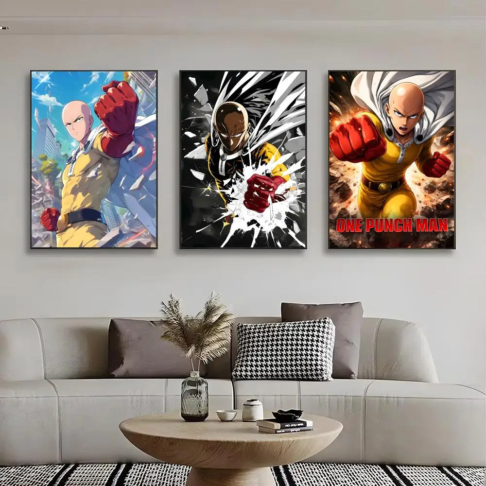 Anime O-One-Punch Man Poster Wall art print art suitable for living room bedroom bar parlor home decor gift - view 4