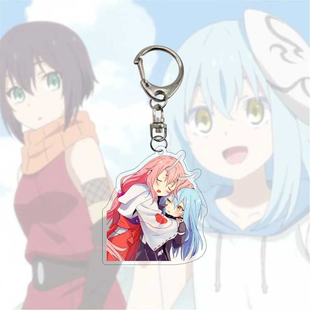 6CM Anime That Time I Got Reincarnated as slime Akrylowy brelok do kluczy Model Cosplay Charm Postacie Ozdoba Akcesoria Dobry prezent