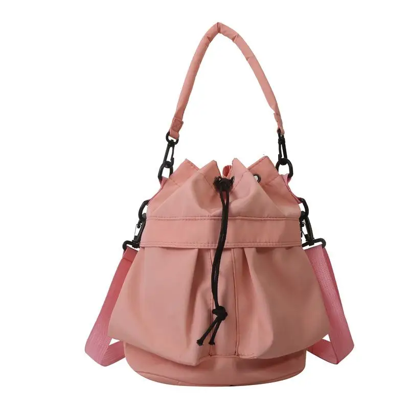 

Obi Korean Faion Nylon Dstring Buet Bag Versatile Handbag Single oulder Crossbody Bag for Daily Casual Use