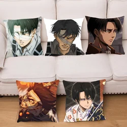 1pc Attack On Titan Pillow Case Square Bedroom Sofa Leisure Comfort Cushion Car Living Room Home Decoration