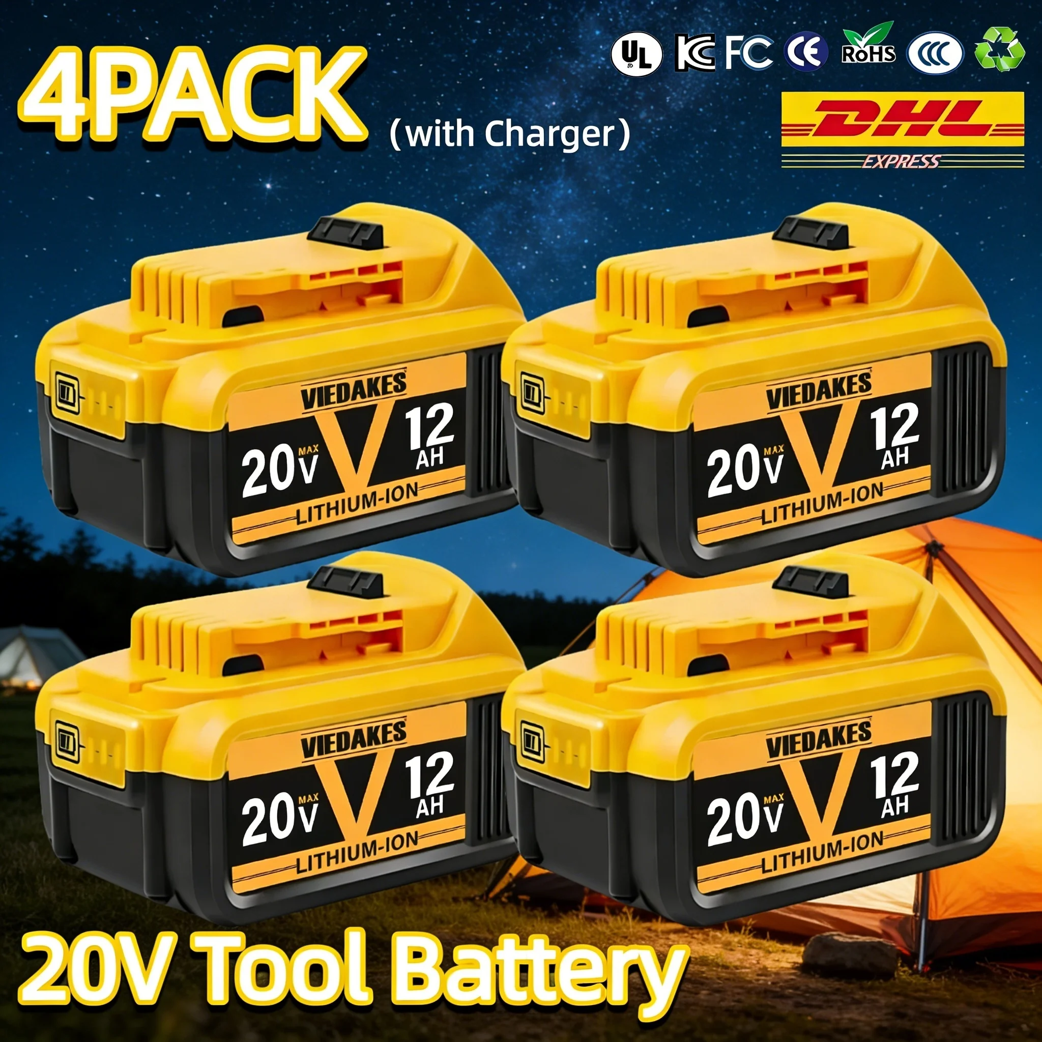 For Dewalt 20V 12.0… - image