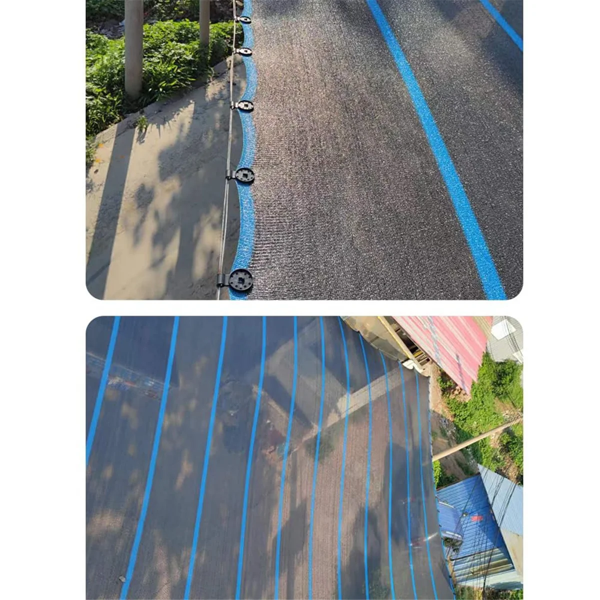 

A002 Зажимы для брезента Запирающая рукоятка, Пластиковые зажимы для тента, не требуются беспокойства об термену, чтобы сильный ветер A