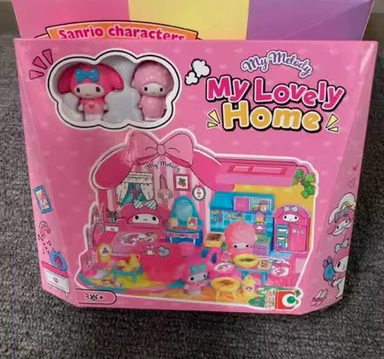 Melody Street Corner Story My Home Girl Scene Play House Scene Toy