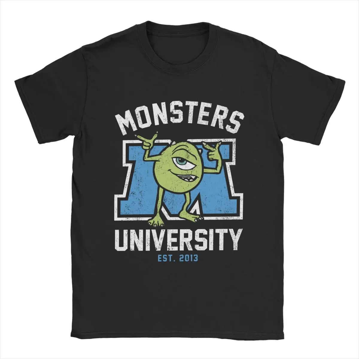 Men's Varsity Mike Monsters Inc. T Shirt Cotton Clothes Fun Short Sleeve Round Neck Tees Gift Idea T-Shirts